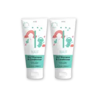 Naïf Kids 2-in-1 shampoo & conditioner 2-pack