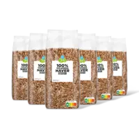 AH Biologisch 100% volkoren haver gepoft 6-pack