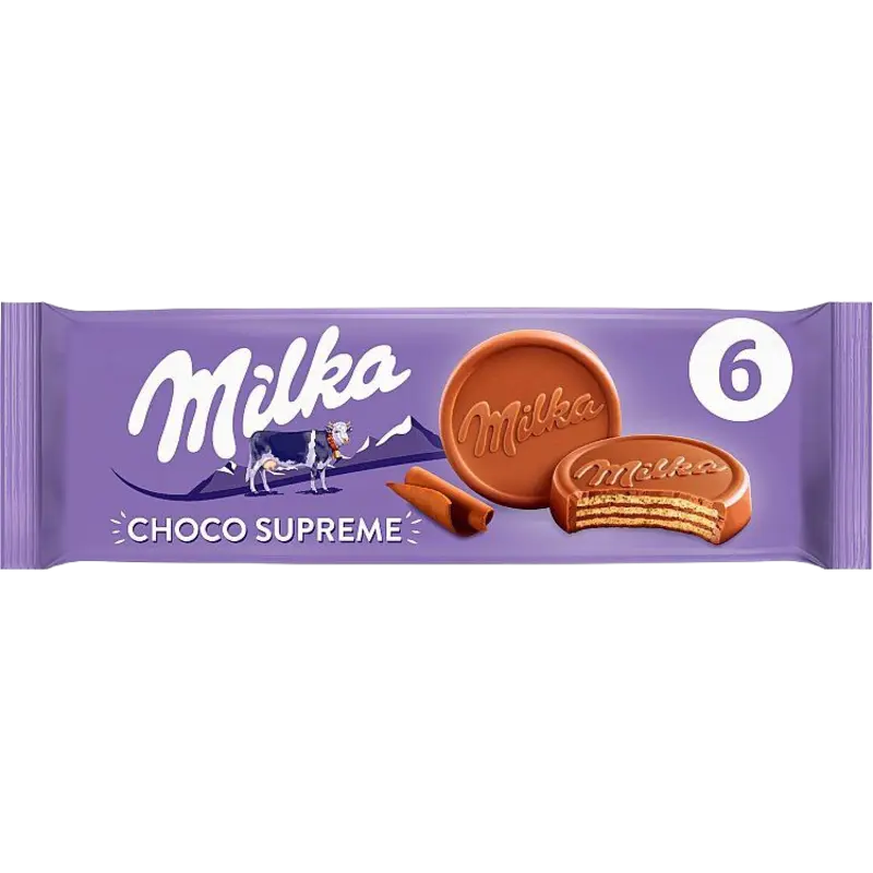 Choco supreme wafels met melkchocolade