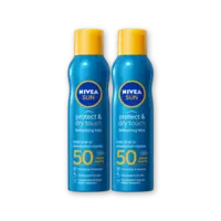 Nivea Sun Protect & dry touch pray spf50 2-pack
