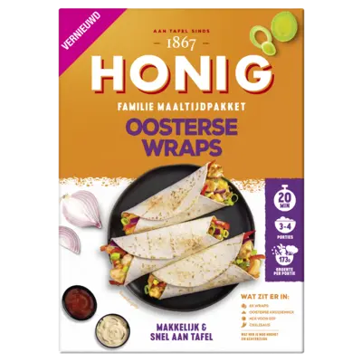 pdp-image-Honig Familie maaltijdpakket Oosterse wraps
