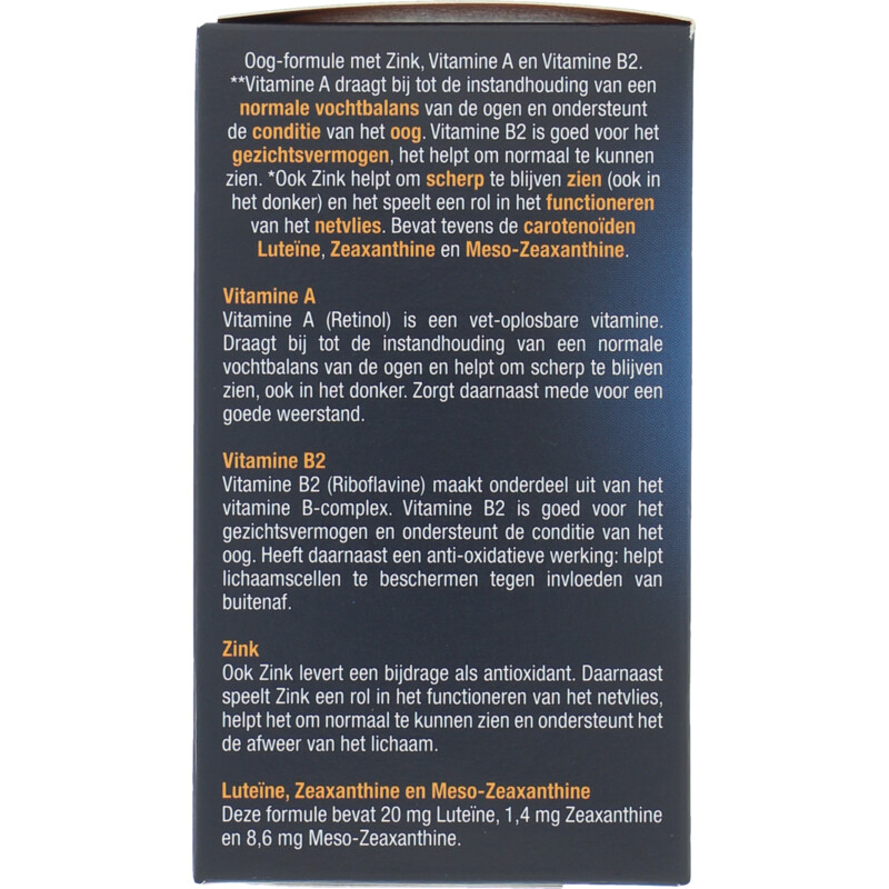 Een afbeelding van Lucovitaal Ogen, scherp zien & vochtbalans capsules