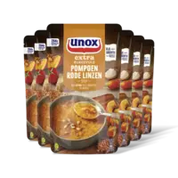Unox Pompoen rode linzensoep 6-pack