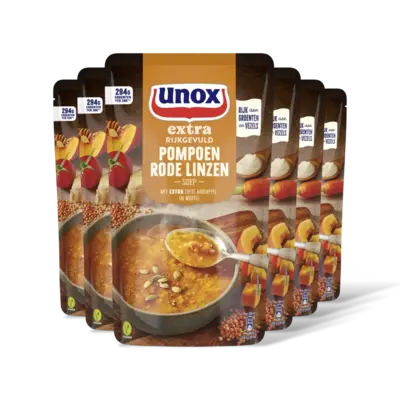 pdp-image-Unox Pompoen rode linzensoep 6-pack