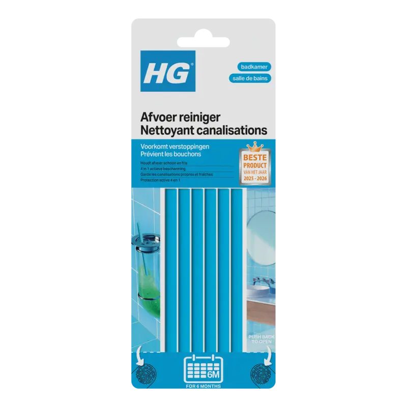 HG Afvoerreiniger badkamer
