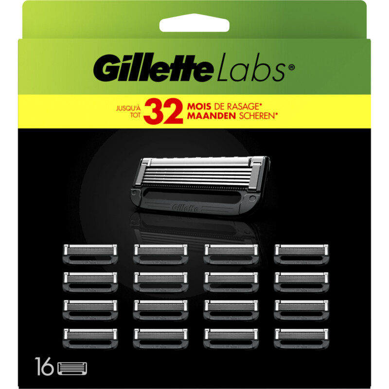 Een afbeelding van Gillette Labs exfoliating scheermesjes