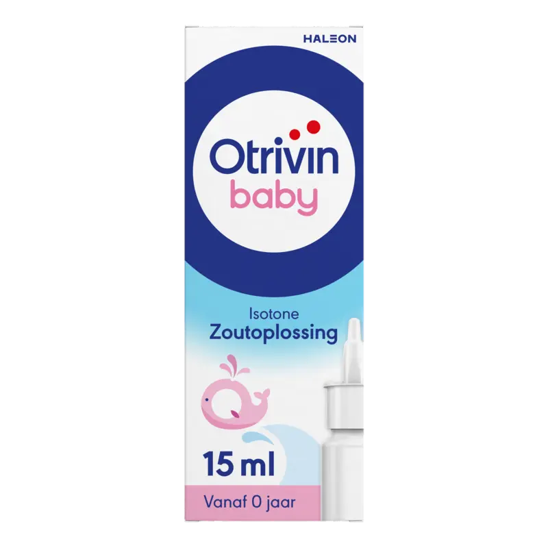 Neusspray baby doseer zoutoplossing
