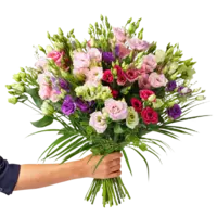 Lief lisianthus boeket