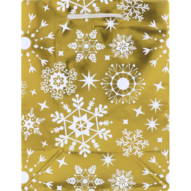 Een afbeelding van Hoomark Cadeautas metallic