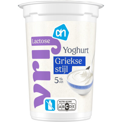 pdp-image-AH Lactosevrije yoghurt Griekse stijl 5%