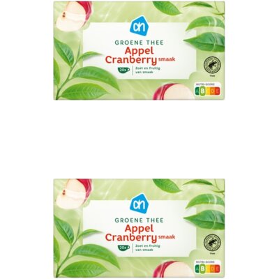 pdp-image-AH Groene thee appel cranberry 2-pack