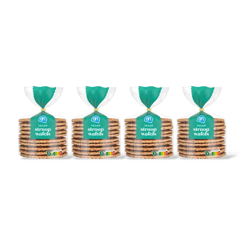 AH Terra Plantaardig stroopwafels 4-pack