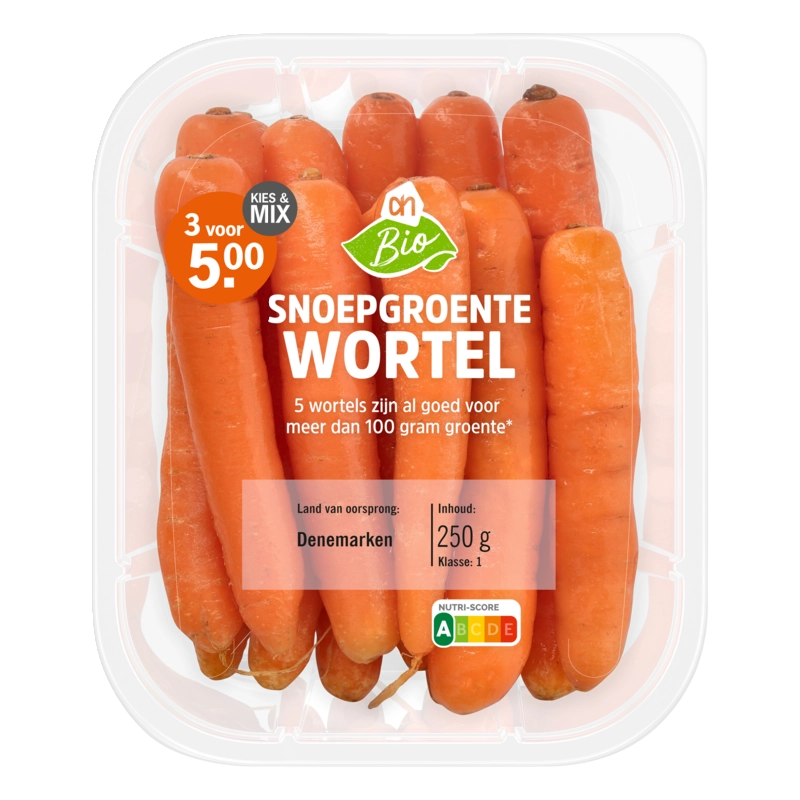 AH Biologisch Snoepgroente wortel