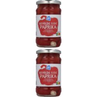 Een afbeelding van AH Gegrilde rode paprika 2-pack
