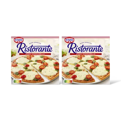 pdp-image-Dr. Oetker Ristorante pizza mozzarella 2-pack