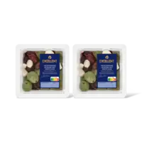 AH Excellent Mediterrane olijfmix met knoflook 2-pack