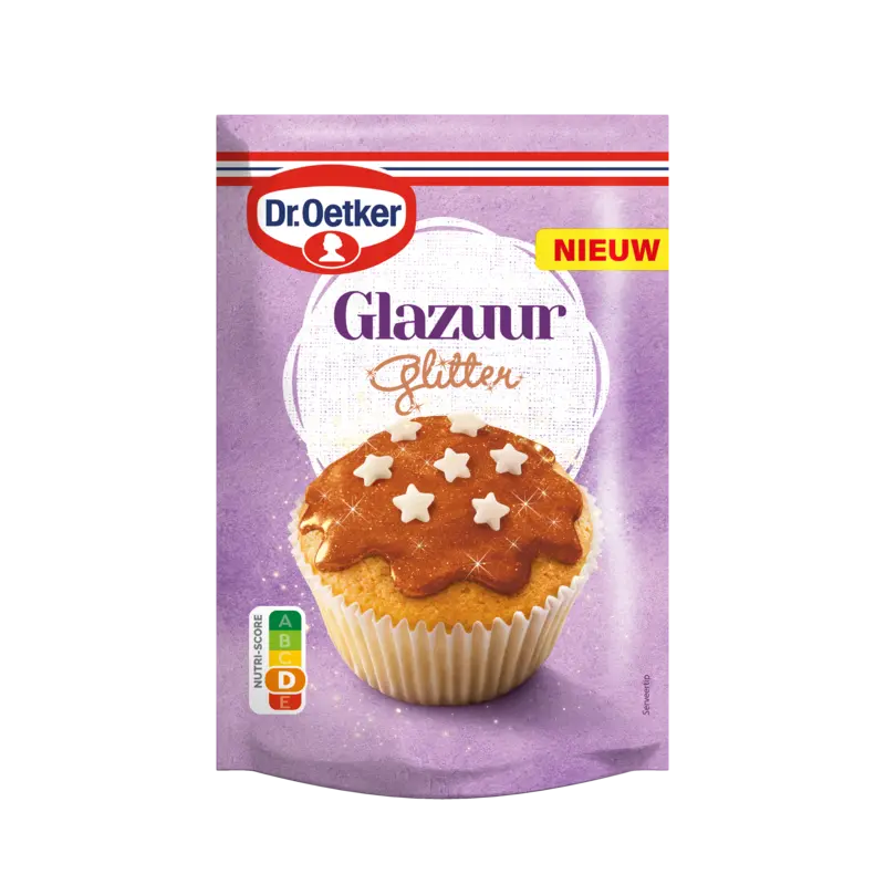 Dr. Oetker Glazuur Glitter 100 gr