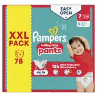 Pampers Baby-dry pants maat 7 XXL pack