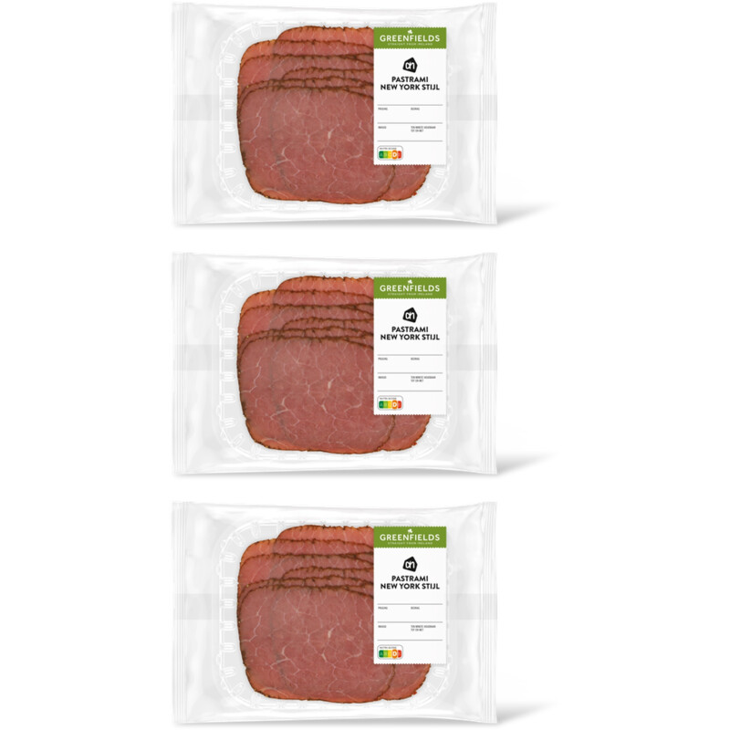 AH Pastrami New York style 3-pack