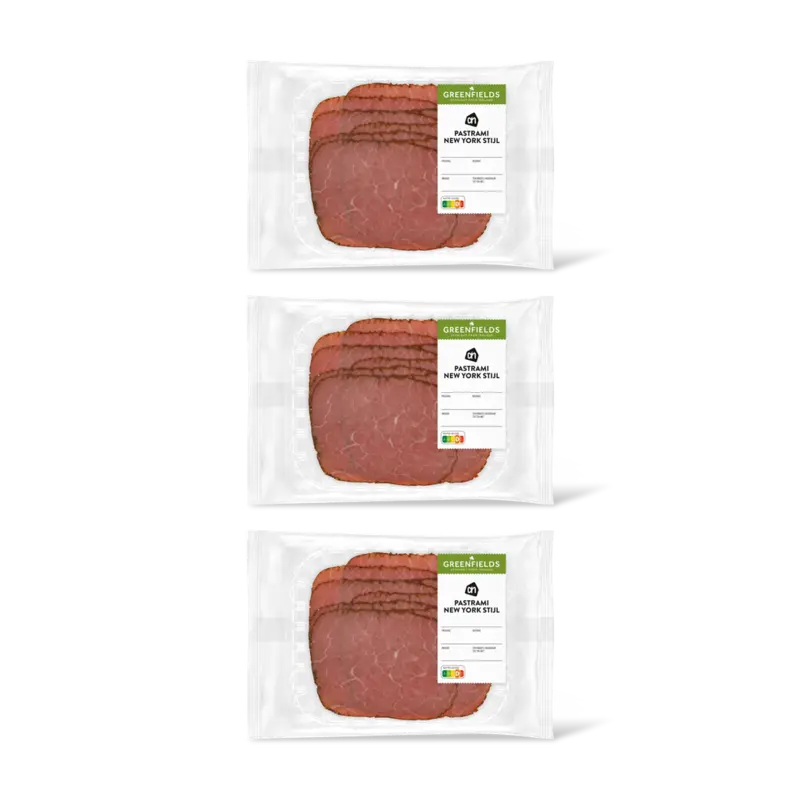 AH Pastrami New York style 3-pack
