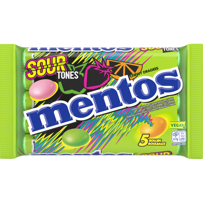 Mentos Sour tones 5-pack