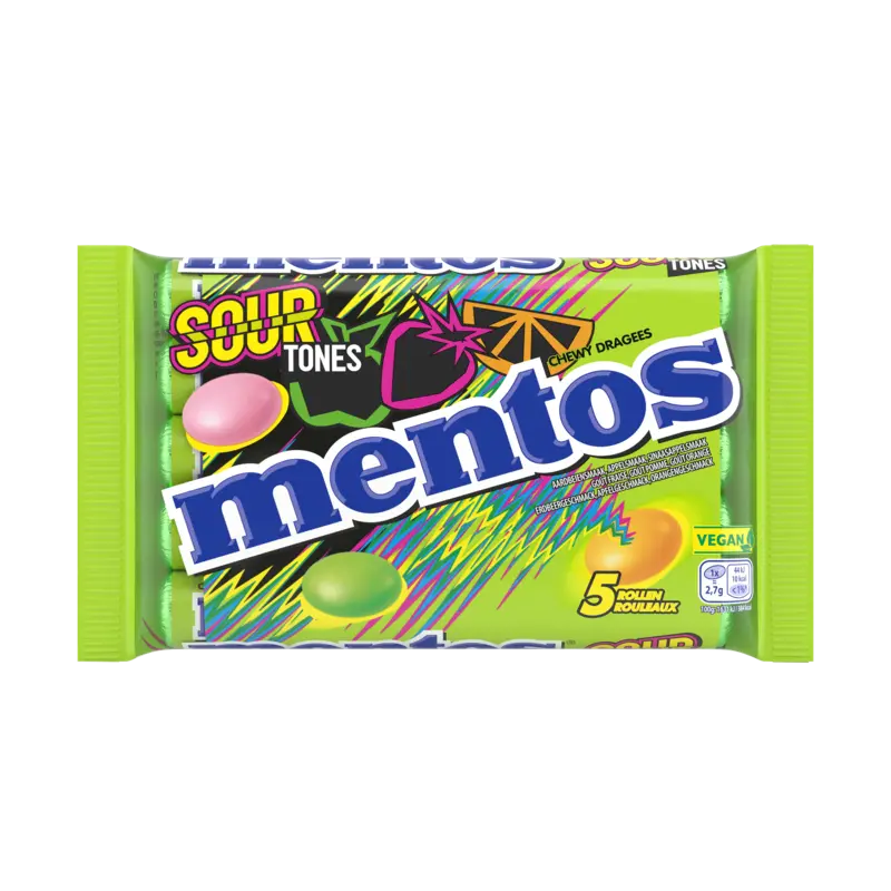 Mentos Sour tones 5-pack