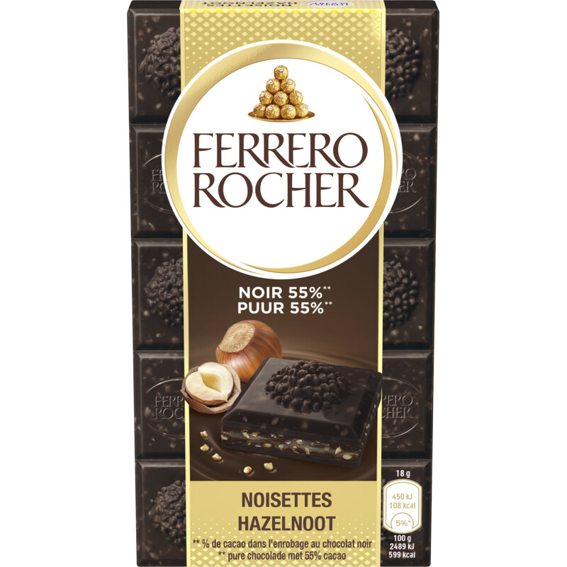 Een afbeelding van Ferrero Rocher hazelnoot puur