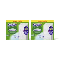 Swiffer Vloerdoekjes droog navulling max pck 2pk