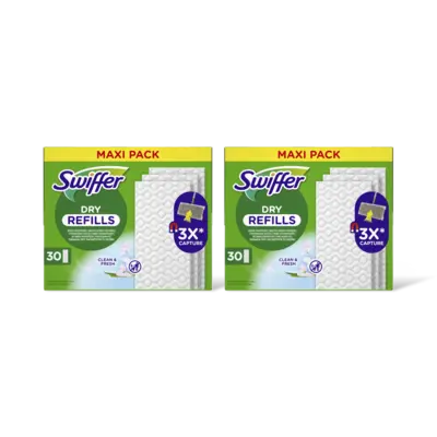 pdp-image-Swiffer Vloerdoekjes droog navulling max pck 2pk