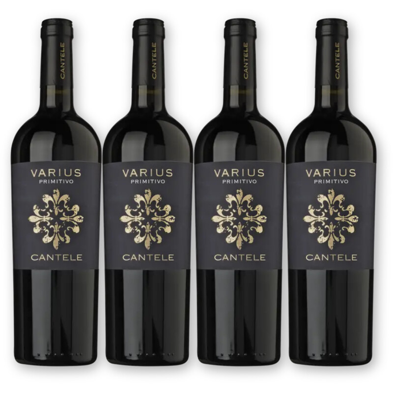 Cantele Cantele Primitivo 4 flessen