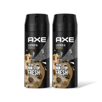 Axe Leather & cookies deo bodyspray 2-pack