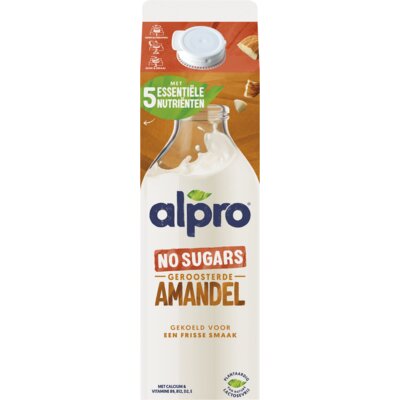 pdp-image-Alpro Amandeldrink zonder suikers gekoeld