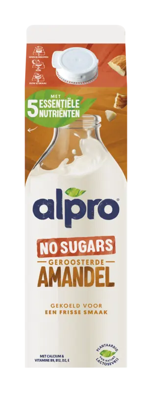 Amandeldrink Zonder Suikers Gekoeld 1L