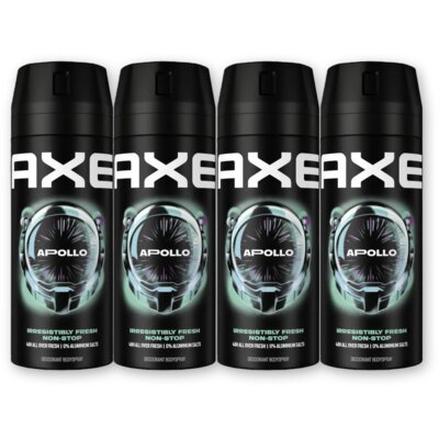 pdp-image-Axe Apollo deodorant bodyspray 4-pack