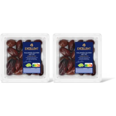 pdp-image-AH Excellent Biologische kalamata olijven met pit 2pk