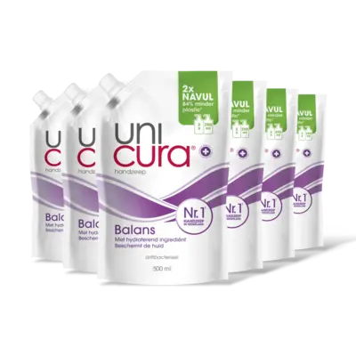 pdp-image-Unicura Handzeep balans refill 6-pack