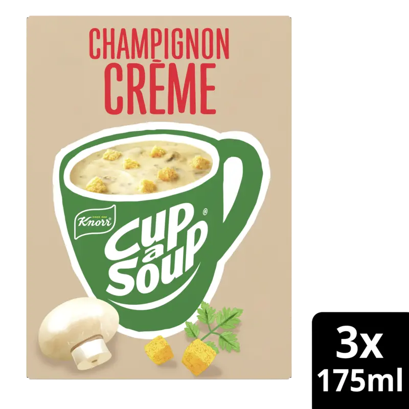 Knorr Cup-a-soup champignon crème