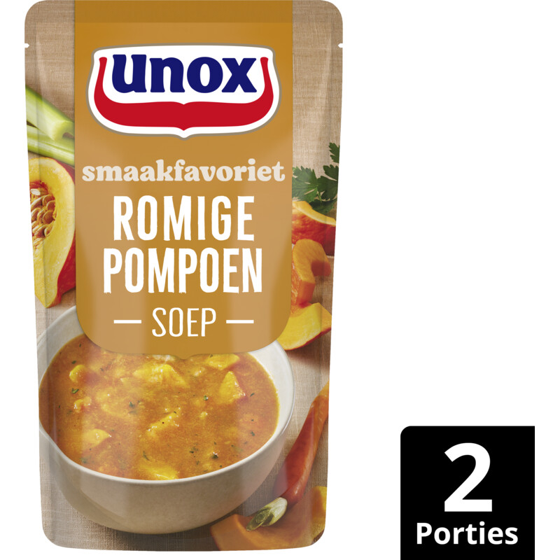 Unox Romige pompoensoep