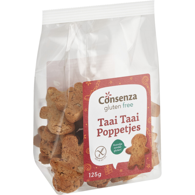 Een afbeelding van Consenza Taai taai poppetjes gluten free