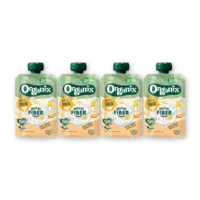 Organix Nutri fiber mango/yoghurt/banan 12m+ 4pk