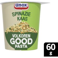 Een afbeelding van Unox Volkoren goodpasta spinazie kaas
