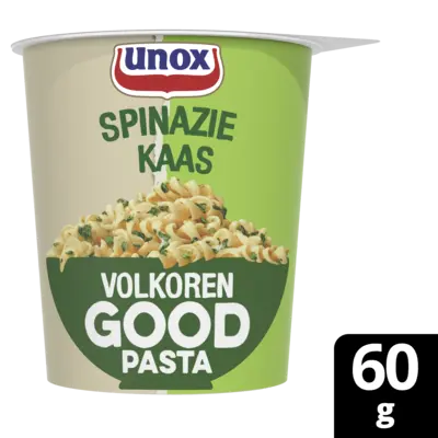 pdp-image-Unox Volkoren goodpasta spinazie kaas