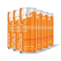 Red Bull Energy drink abrikoos-aardbei 6-pack