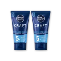 NIVEA Men craft styling matte gel 2-pack