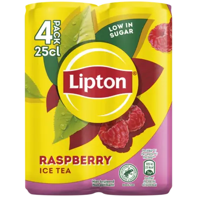 pdp-image-Lipton Ice tea raspberry 4-pack