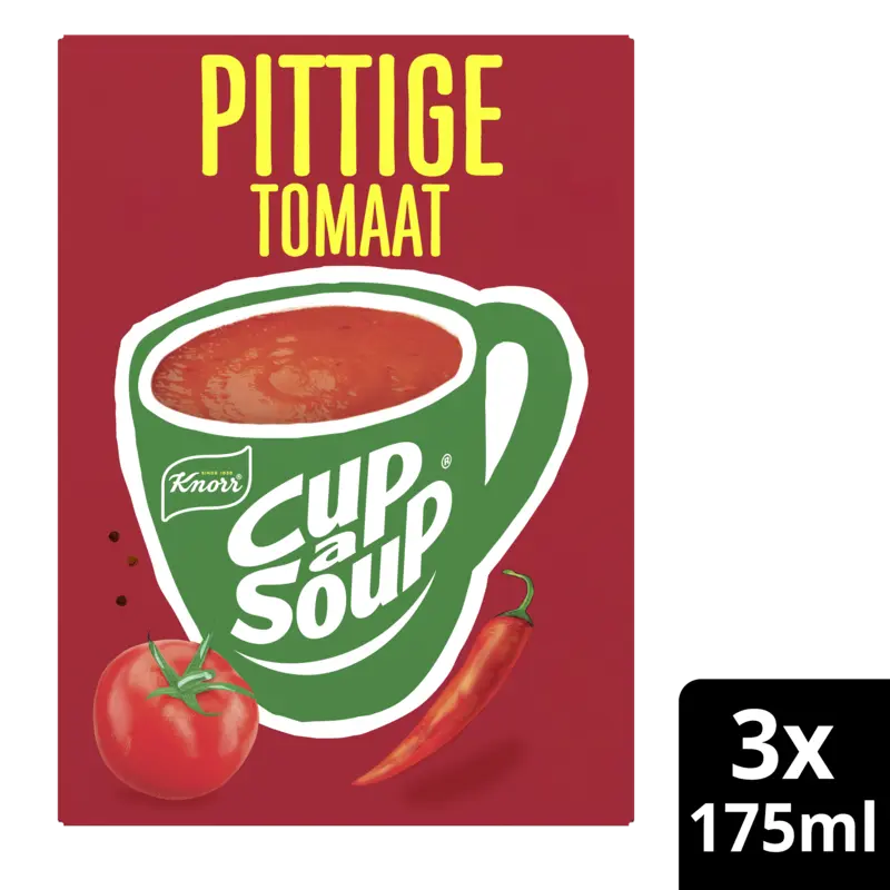 Knorr Cup-a-soup pittige tomaat