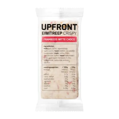 pdp-image-Upfront Eiwitreep crispy framboos witte choco