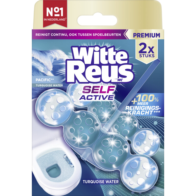 Witte Reus Toiletblok self active pacific