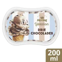 Hertog Ijssalon mini drie chocolades