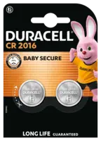 Duracell 2016 Lithium-knoopcelbatterijen CR2016
